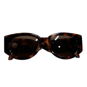 Linda Farrow Debbie Sunglasses in Tortoiseshell